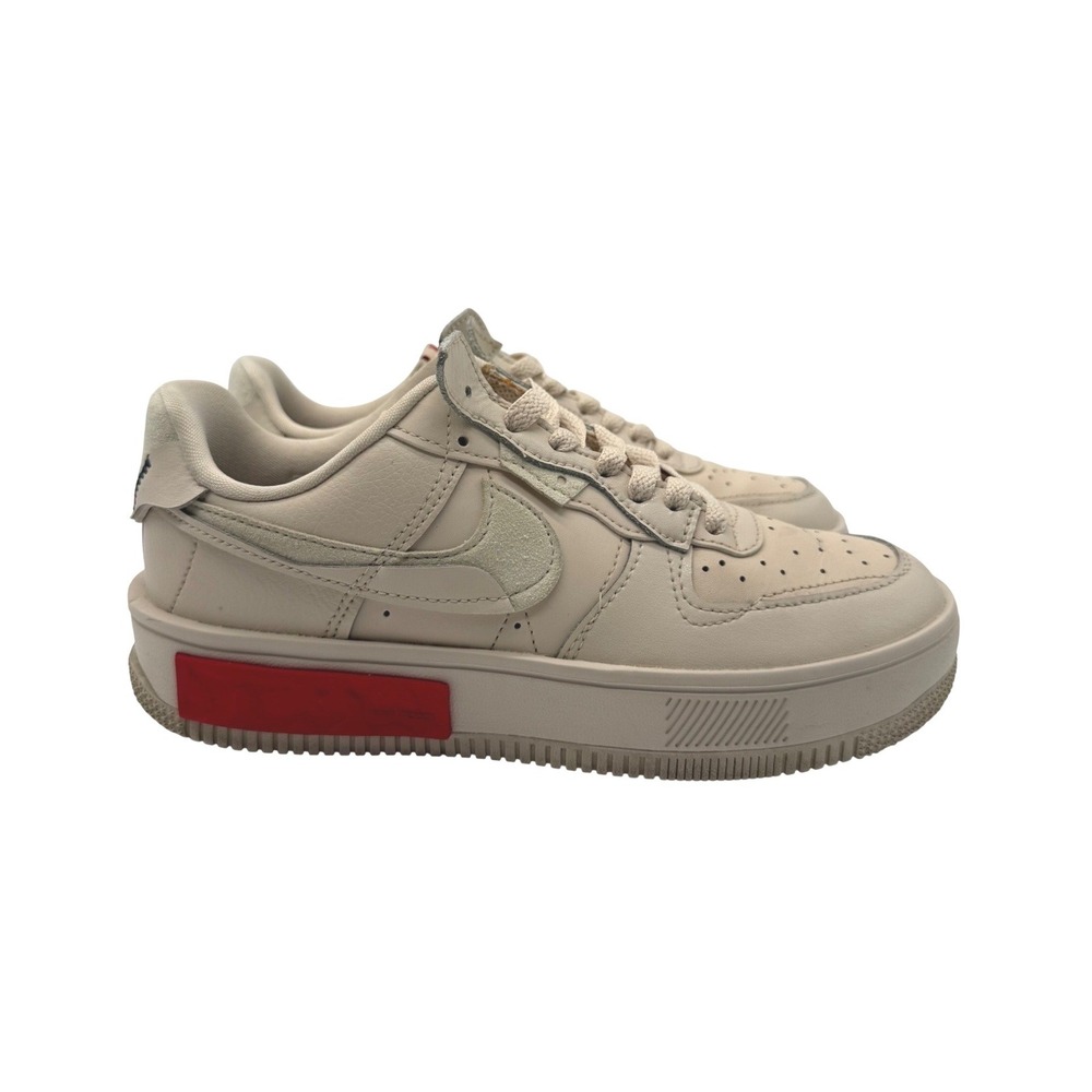 Nike Air‎ Force 1 Fontanka Womens Size 7.5 Sesame Beige Excellent DA7024-200 Low